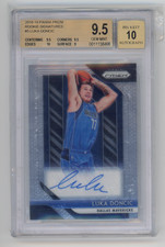 Luka Doncic 2018 Panini Prizm RC Rookie Auto Signatures BGS 9.5 Lakers Mavericks