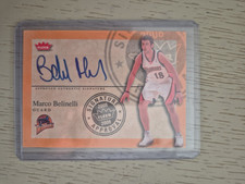 Upper Deck Fleer NBA 2008-09 SA-BE Marco Belinelli Golden State Warrions Auto