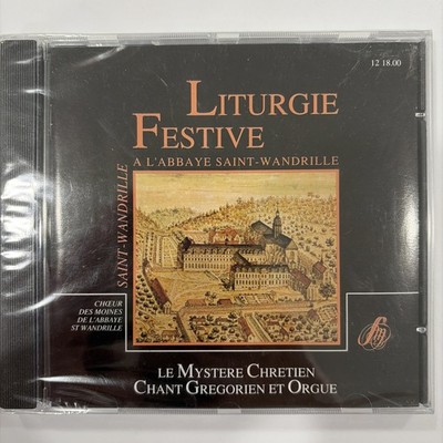 Liturgie Festive A L Abbaye Saint-Wandrille CD Gregorian Chant Organ SEALED