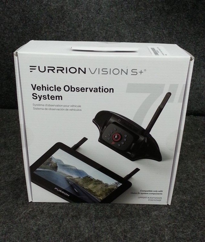 FURRION FOS7HTASF Vision S+ Vehicle Observation System 7" Monitor Black
