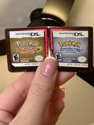 New ListingPokemon HeartGold & SoulSilver Versions Nintendo DS Authentic Bundle Tested