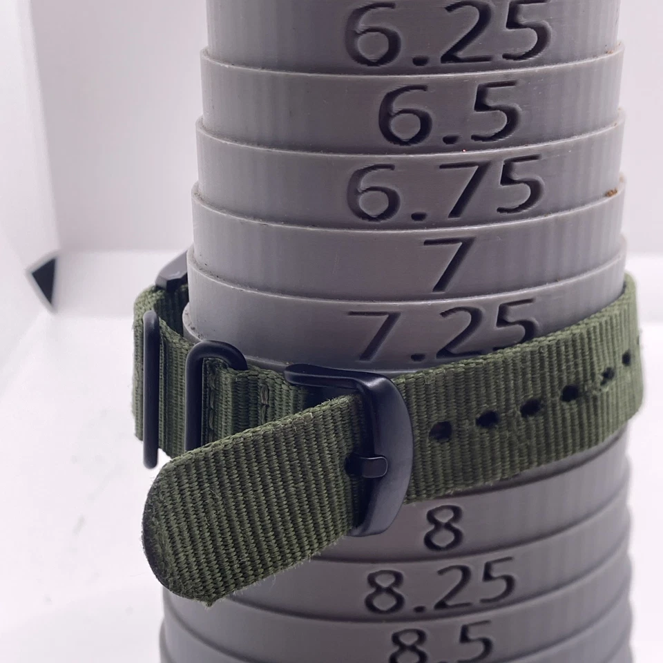 Reloj Timex Expedition Para Hombre Correa Nylon Verde Ejército Funciona Batería Nueva Foto 4 de 4