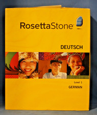 Rosetta Stone German Level 1 for PC, Mac