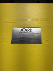 Atari 2600+ PAC-MAN Edition Yellow HDMI CX-40+ Console Only! No Game! Read Notes