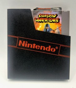 Shadow Warriors Ninja Gaiden Nintendo NES Vintage 1991 Tecmo Retro PAL Boxed