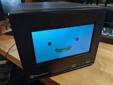 Silverstone SG13 32GB Ram, 256GB SSD, I7 500W PSU 7" screen Steam Machine Win 11