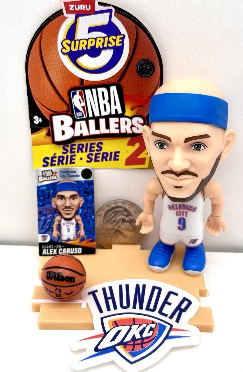 9 Alex Caruso Oklahoma City Thunder White Jersey NBA Ballers