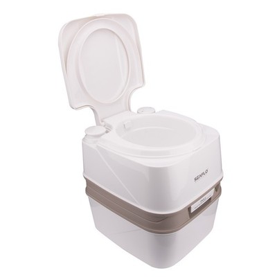 SEAFLO 18L Tragbare Toilette Premium Multifunktionale Wohnmobil Campingtoilette