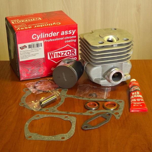 Nikasil Beschichteter Zylinder FüR Jonsered 2065 2165 Husqvarna 365 362 371 #...-image