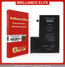 iPhone 12 Pro Max Replacement Battery 4400mAh Brilliance Elite Diagnosable