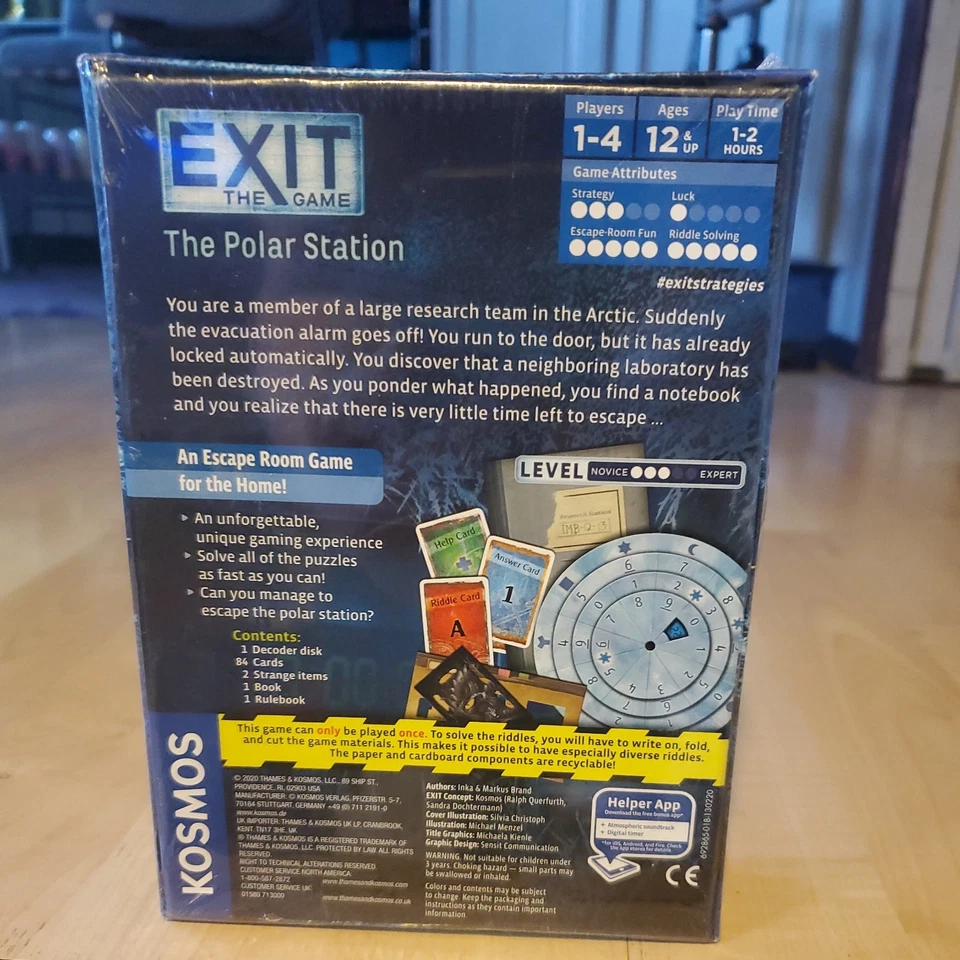 Exit the Game: The Polar Station Kosmos 2020 Sealed New Level 3 Difficulty - Image 2 of 2