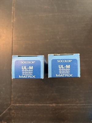 Matrix ULTRA.BLONDE SOCOLOR Permanent Hair Color - Shade UL-M - 3 oz 2 Pack