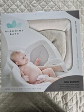 NEW Blooming Bath Lotus Premium Baby Bath for Sink Gray Gray BB Lotus 0-6 Mo NIB