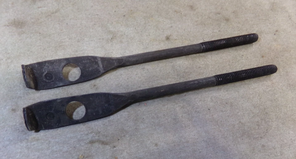 Battery Hold Down Clamp & J-Bolts, Set, 1978/79 Ford Granada, Mercury Monarch - Image 3 of 4