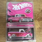 Hot Wheels Red Line Club Exclusive 1:64 1962 Ford F100 Pink Diecast Pickup