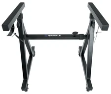 Rockville Z40W Z-Style Keyboard Stand+Wheels+Bag Fits Roland A-500