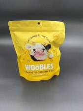 The Woobles Intermediate Crochet Kit  Lavender the Cow