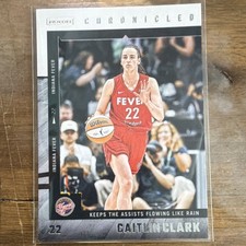 Panini Caitlin Clark Chronicled Indiana Fever WNBA 6 Trading Card Lot 2025