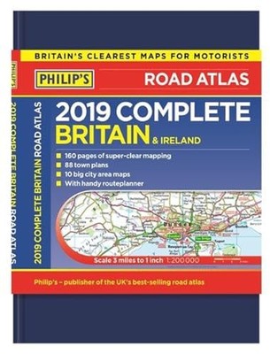 Philip's 2019 Complete Road Atlas Bri..., Philip's Maps