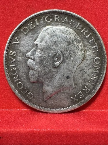 1912 George V Half Crown — photo from the most recent tracked eBay sale