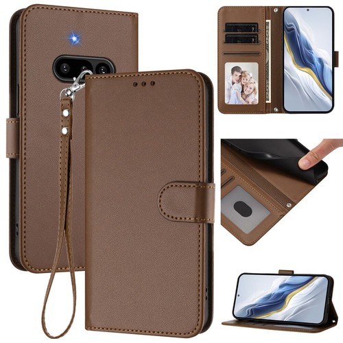 Strap Luxury Color Leather Wallet Phone Case For Nothing Phone 1 2A 2 Pro 3A Pro - Picture 30 of 56