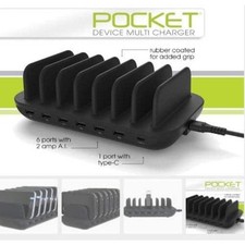 Blackbox 6-Port Multi-USB Charging Station for Pocket PLUS Radios