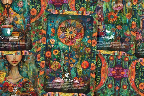 Tarot Tea Garden - Arcanos Mayores - Un viaje espiritual único - Bebiendo sereni... - Imagen 3 de 10