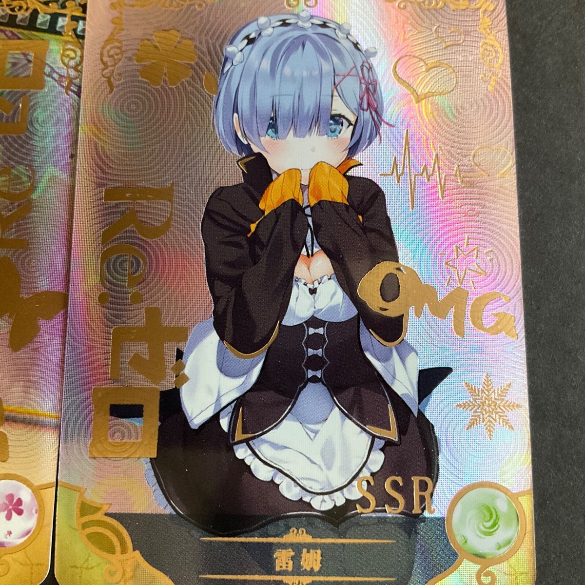 Rem and Ram SSR 2 Card Lot! - Goddess Story - 3 Yuan - Maid