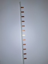 Pitch bus bar 12 way, modules. Universal bus bar, MCB's,  RCD's  bus bar 