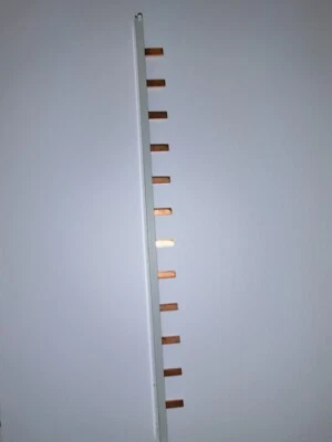 NANO ELECTRIC Pitch bus bar 12 way, modules. Universal bus bar, MCB's, RCD's bus bar