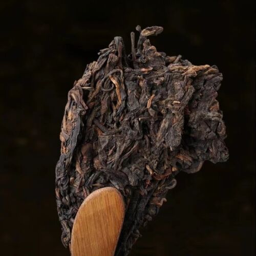 357g Yunnan 1998 Menghai 7542 Sheng Pu'er Tea Qizi Pu-erh Cake Tea Puerh Raw Tea - Picture 4 of 6