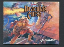 Nintendo Castlevania III Dracula NES Manual Only, 1990 No Game, Instruction