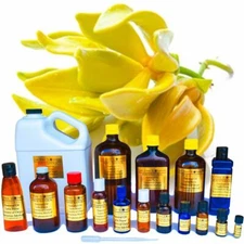 4 oz Ylang Ylang Essential Oil - 100% PURE NATURAL - Aromatherapy - Glass Bottle