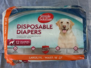 xl disposable dog diapers