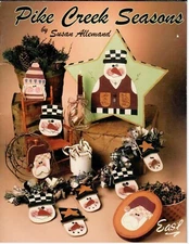 Pike Creek Seasons Susan Allemand Primitive Acrylic Decorative Painting Book