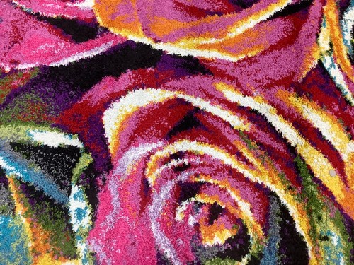 FUCHSIA / MULTI 9'-0" x 12'-0" Flaw in Rug, Reduced Price 1172677998 FSG366B-9 - Picture 2 of 4