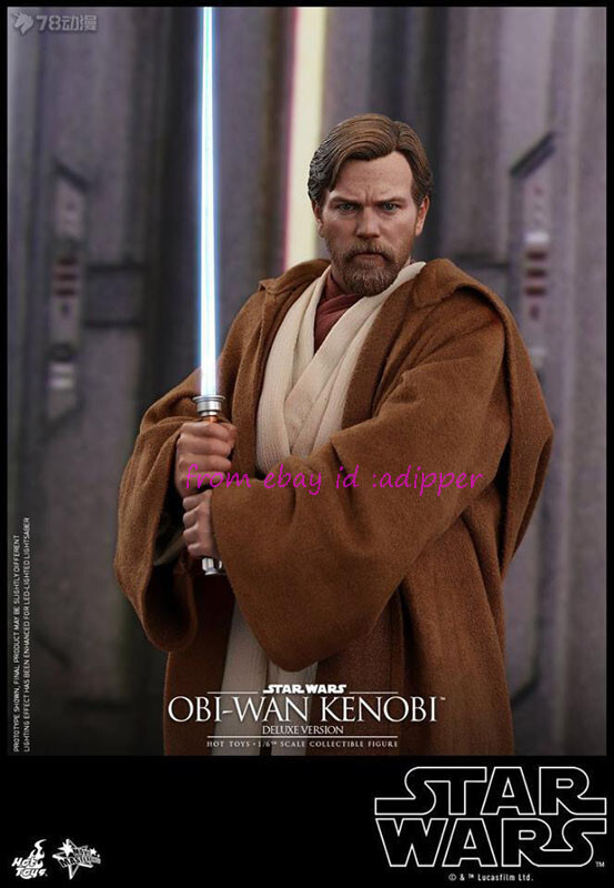 Hot Toys Mms478 1/6 Star Wars: Obi-Wan Kenobi Deluxe Edition