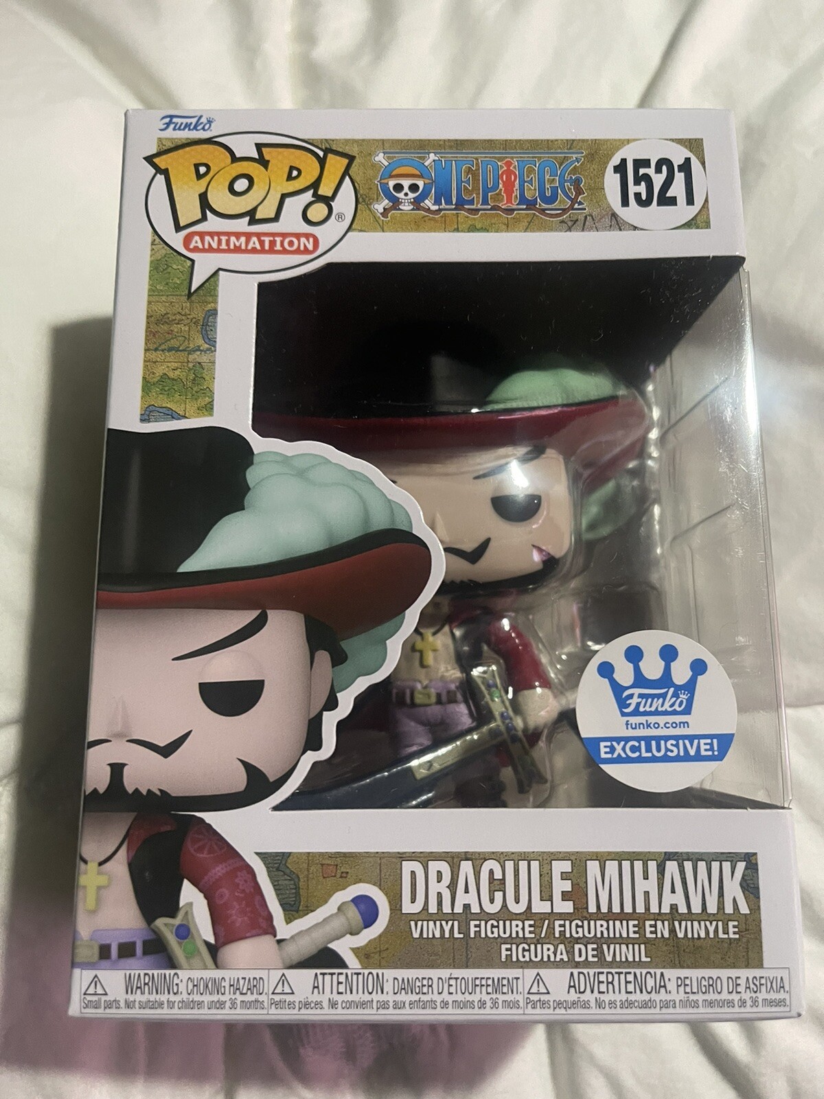🔥Funko POP! Dracula Mihawk #1521 One Piece Funko Pop Exclusive | eBay