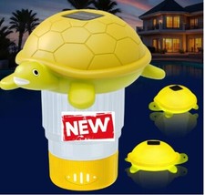 Turtle Solar Chlorine Floater with Adjustable...