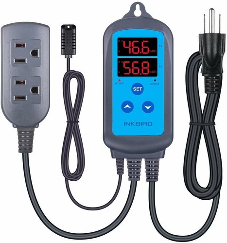 Inkbird IHC-200 Wired Digital Humidity Controller Humidifier Humidistat Wet Fan - Picture 2 of 10