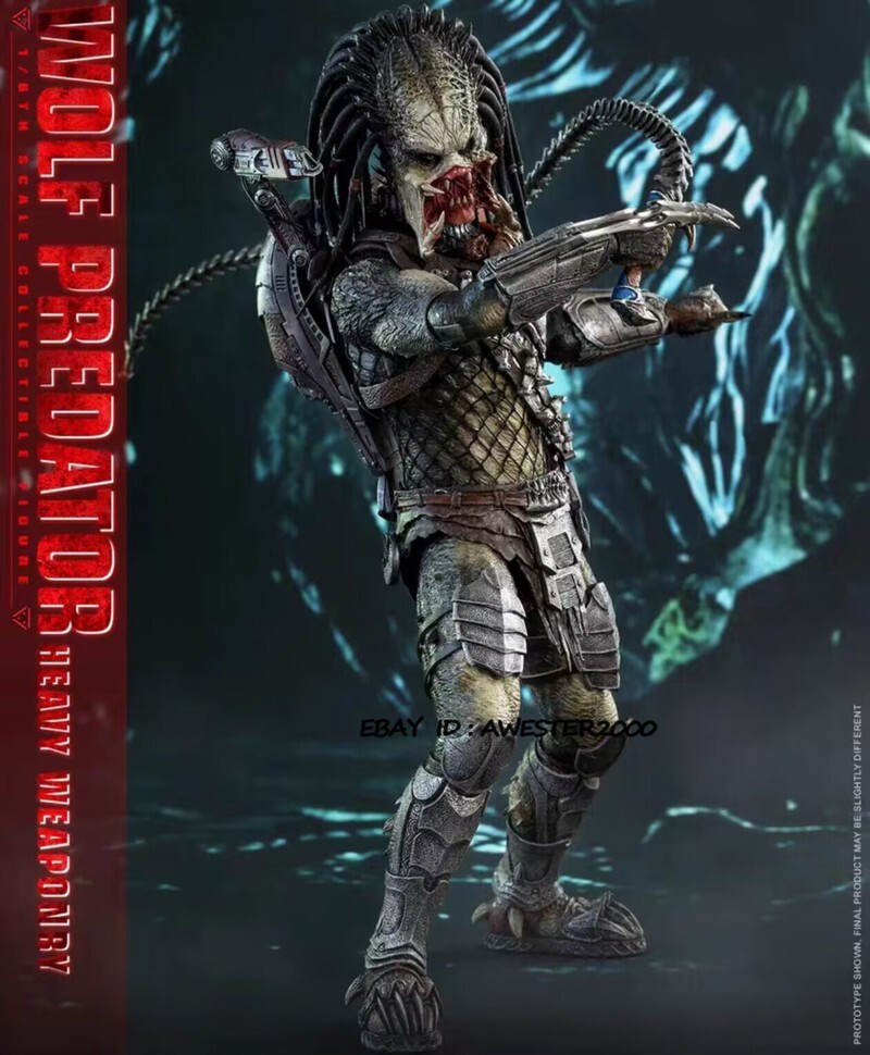 Hot Toys Predator 2 Wolf Predator MMS443 1/6 Scale Action Figure