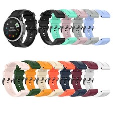 For Garmin Fenix 7S 6S 6S Pro 5S 5S Plus Instinct 2S Watch Strap Silicone Band