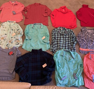 BRAND NEW St John's Bay Collared Shirts, Tops, Fleeces Size XL & Size XXL NWT