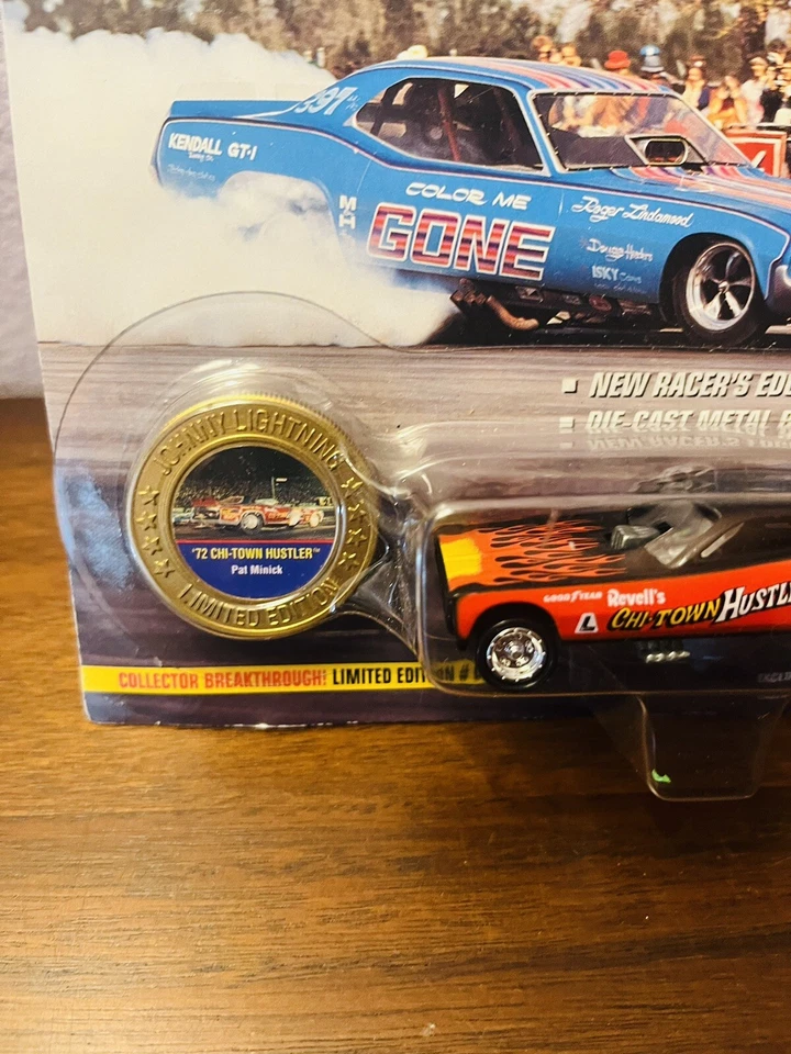 VTG 95 Johnny Lightning Dragsters USA PAT MIRICK Hustler Dodge NHRA 1/64 NASCAR - Image 3 of 4