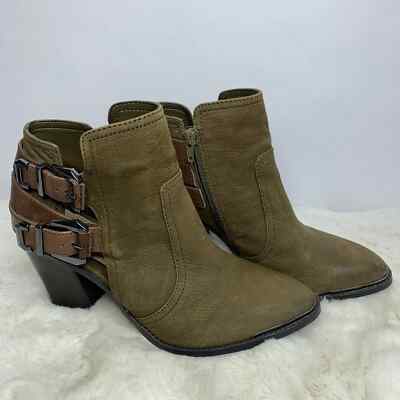 [Gianni Bini] Olive Green Booties Size 8.5