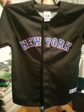 Majestic New York Mets David Wright Boys Jersey Rare