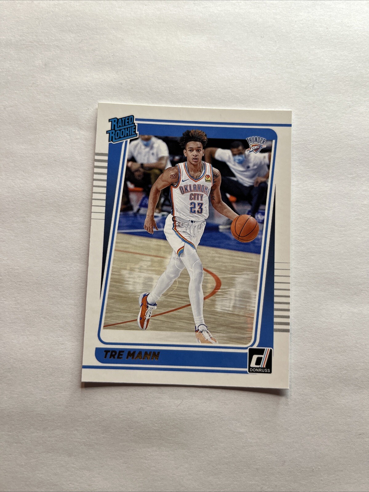 2021-22 Panini Donruss - Rated Rookie #218 Tre Mann (RC)