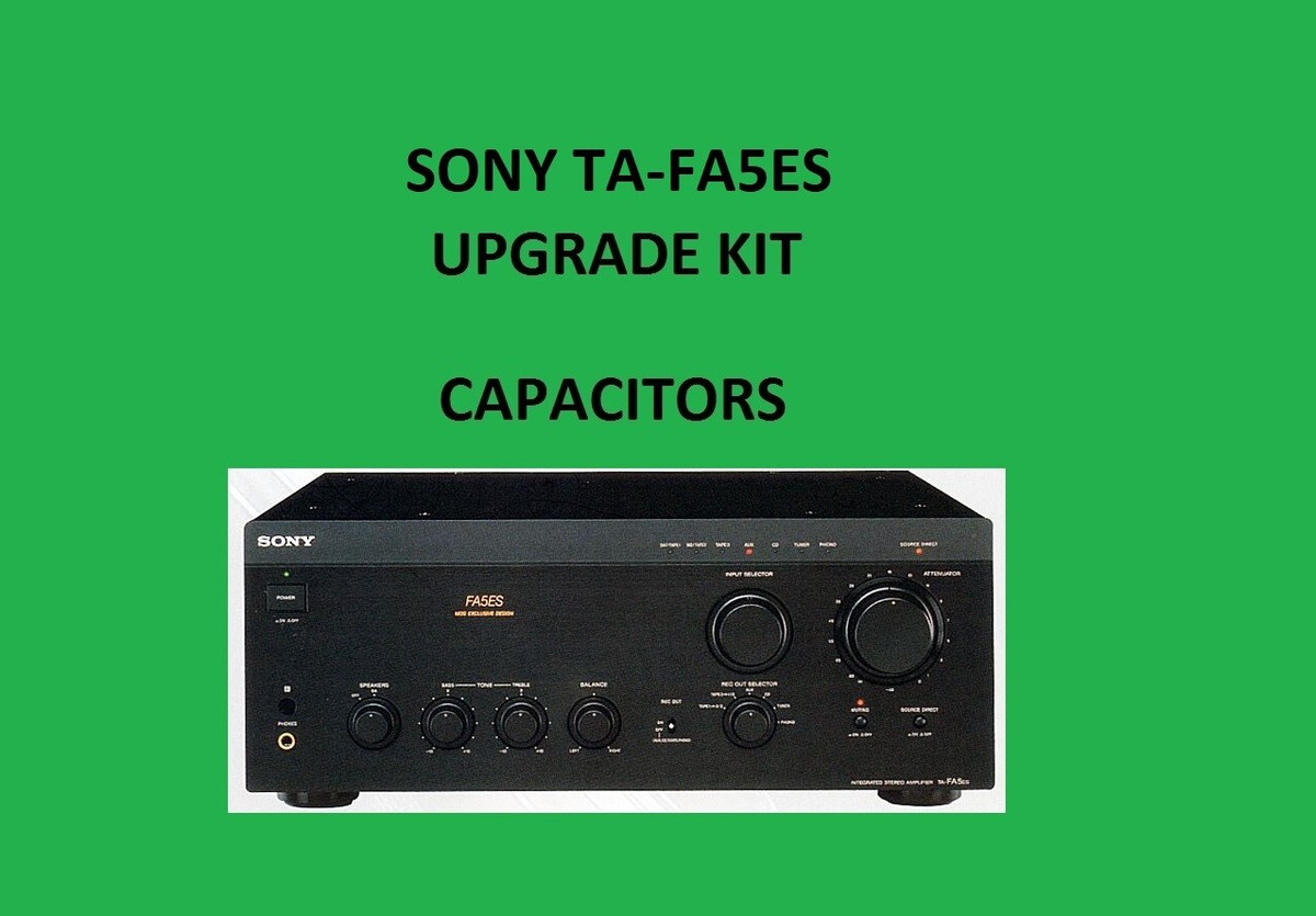 Stereo Amplifier SONY TA-FA5ES Repair KIT - all capacitors | eBay