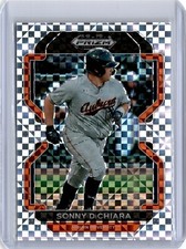2022 Prizm Draft Picks Power Plaid Sonny DiChiara 31/35 (B22) Angels