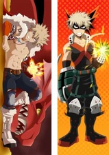 150*50cm My Hero Academia Katsuki Bakugo Anime Dakimakura Body Pillow Cover